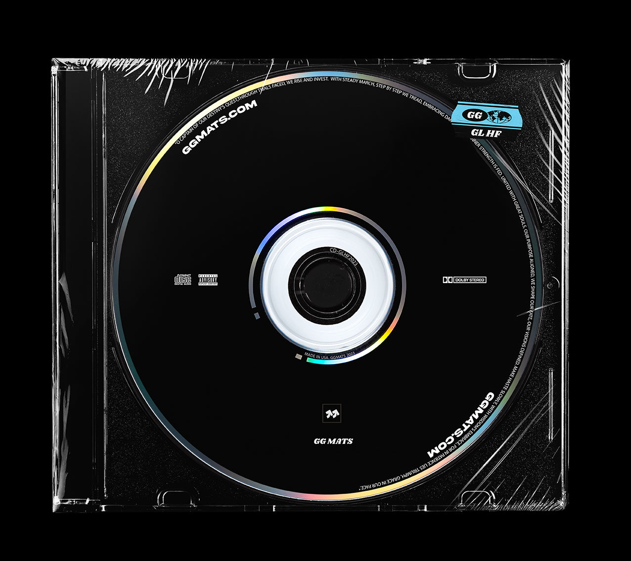 GG CD-ROM Mousepad (Black)